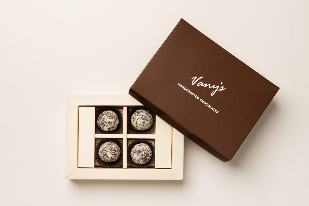 Almond Mocha Chocolate Truffle - Box of 4